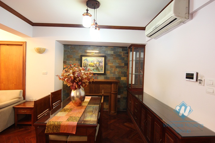 120 sqm with 03 bedrooms apartment for rent in Tay Ho, Hanoi